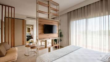 Premium bedding, minibar, in-room safe, individually decorated