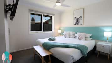 Superior Apartment, 1 Bedroom | Peralatan tempat tidur premium, tilam berlapik