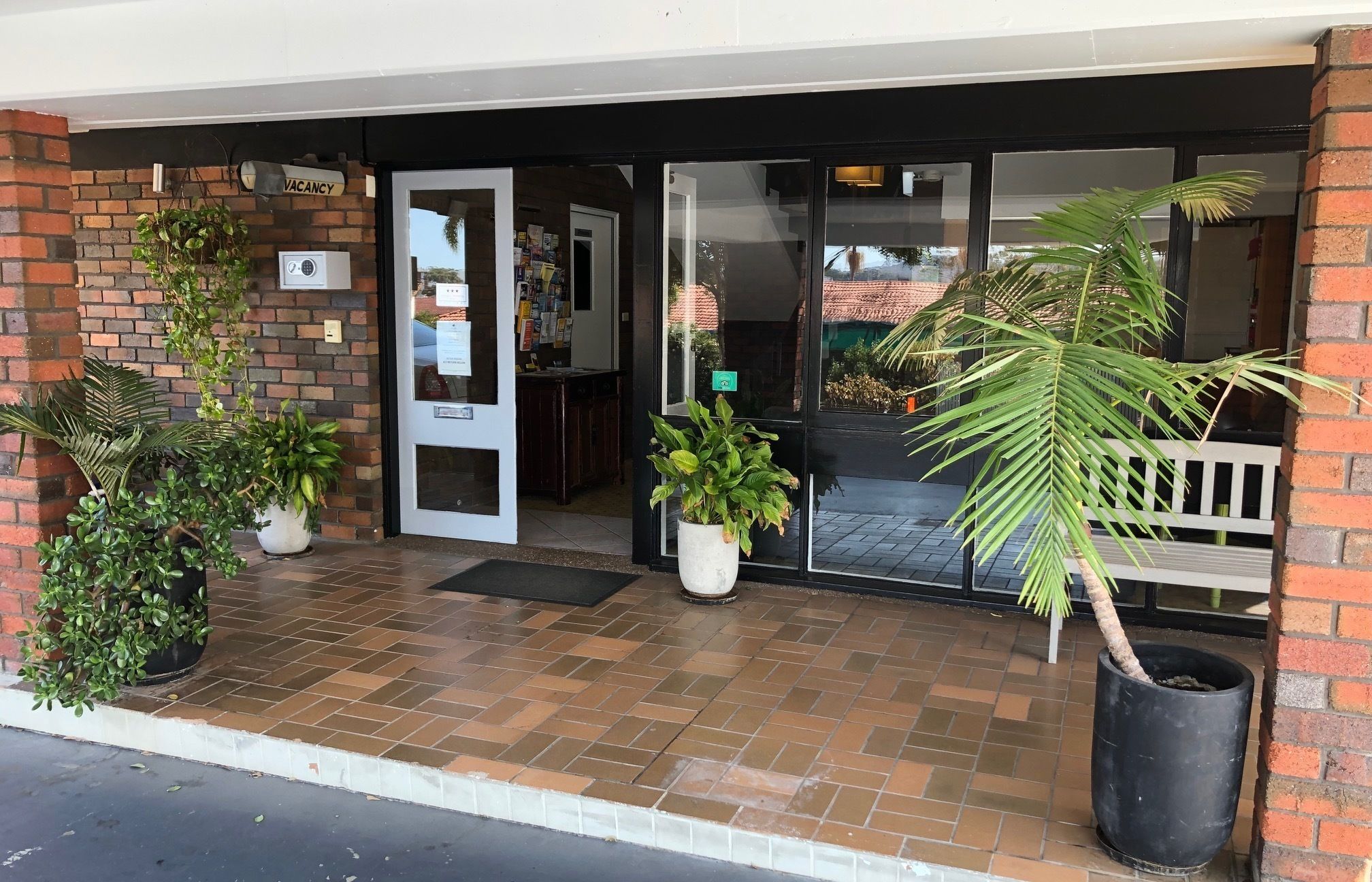 Entrada da propriedade