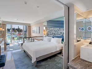 Pool Suite | 1 bedroom, free minibar, in-room safe, laptop workspace