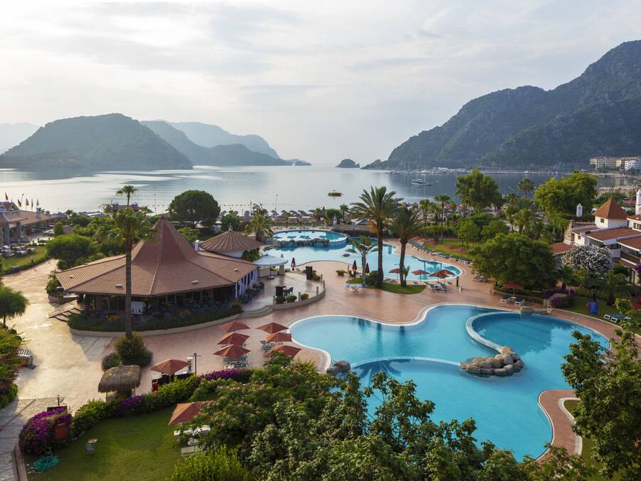 Voorkant van accommodatie