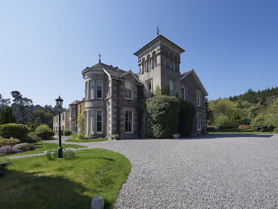 Fassade der Unterkunft