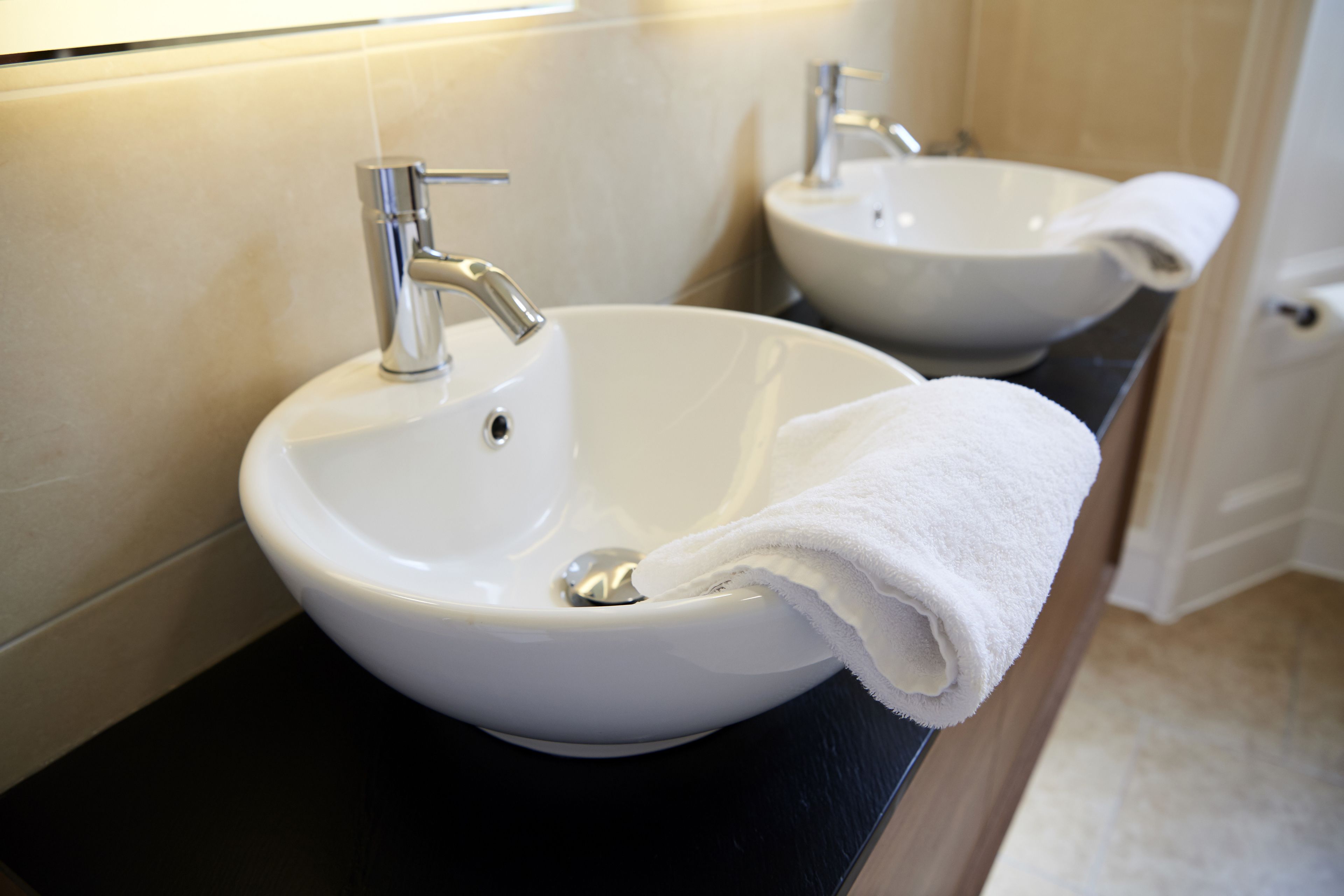 executive double room | bathroom sink