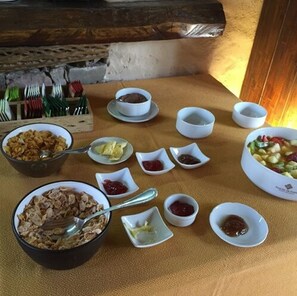 Petit déjeuner buffet compris tous les jours