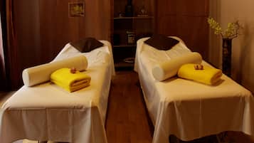 Body treatments, hydrotherapy, aromatherapy, hot stone massages