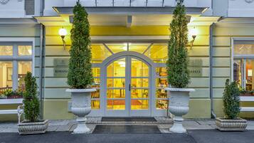 Entrada de la propiedad