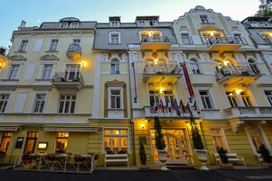 Fachada de la propiedad