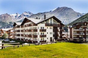 Exterior detail - Saaserhof Apartments (Saas-Fee)