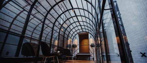 Yksityiskohta sisätiloista