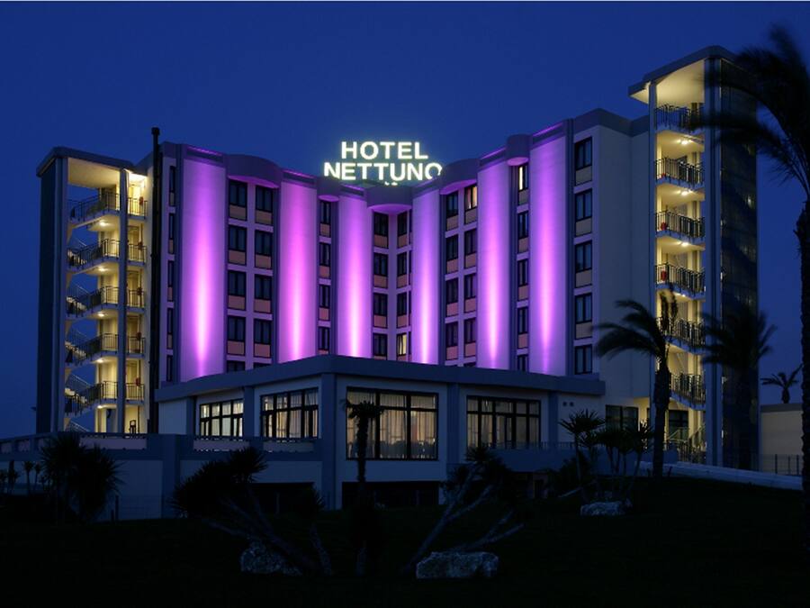 Front of property - evening/night