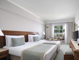 Minibar, in-room safe, blackout curtains, WiFi