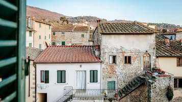 Blick von der Unterkunft