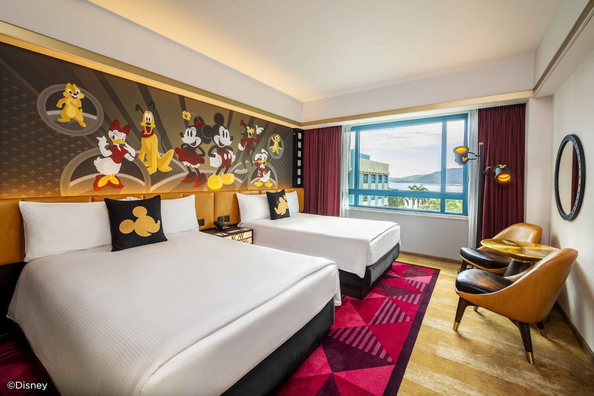 "Mickey and Friends" Sea View Room