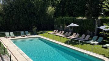 Seasonal outdoor pool