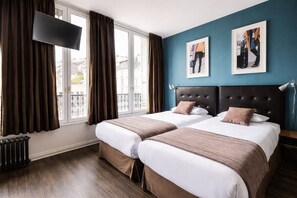 Familien-Dreibettzimmer | 1 Schlafzimmer, hochwertige Bettwaren, Zimmersafe, individuell dekoriert