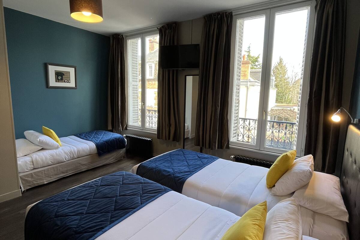 family triple room | 2 bedrooms, premium bedding, in-room safe, individually decorated