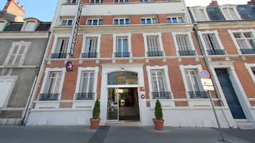 Façade de l’hébergement