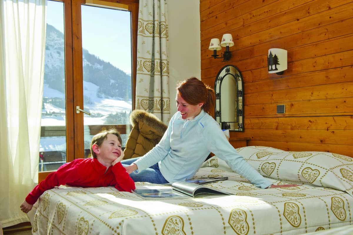 comfort double room - mont blanc view  | 10 bedrooms, desk, soundproofing, iron/ironing board