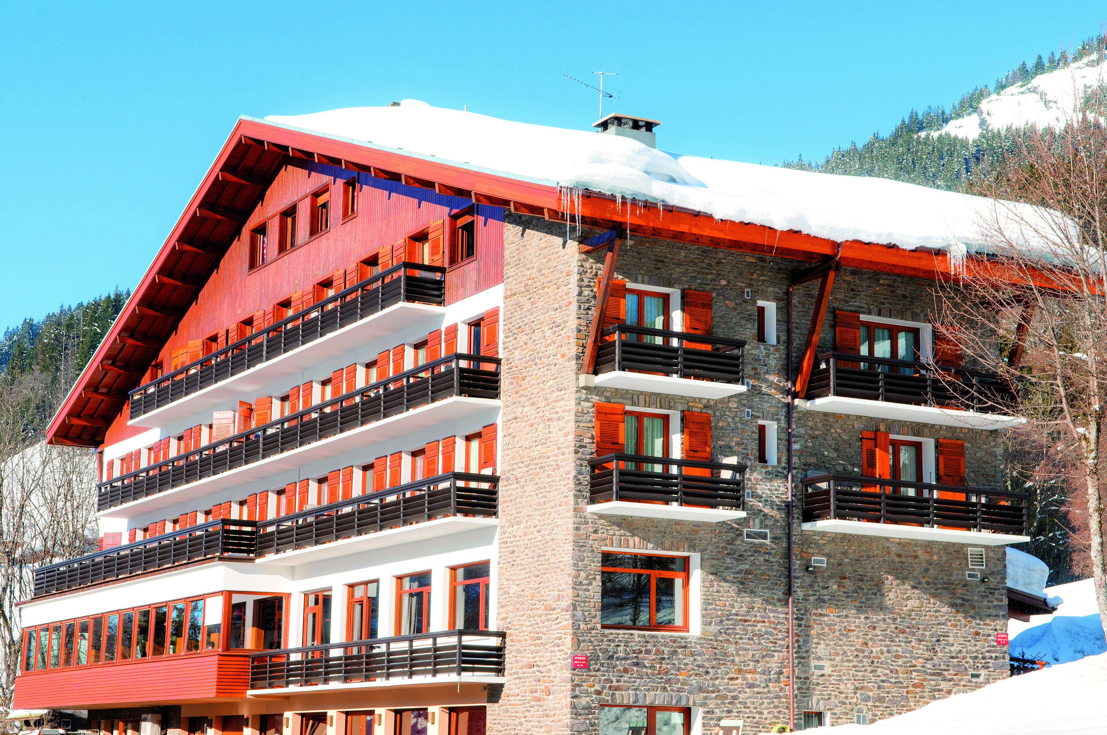 Fassade der Unterkunft