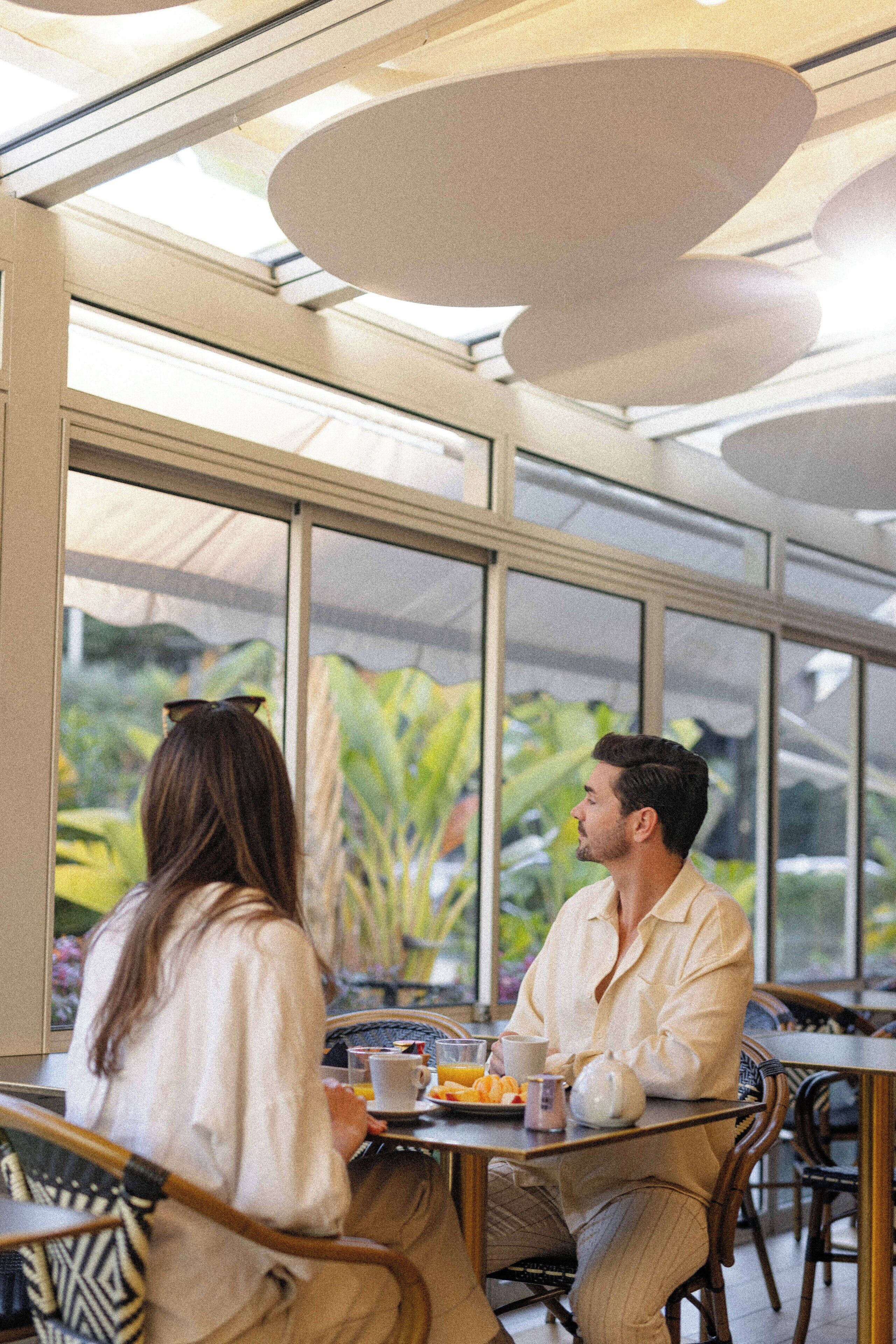 Petit déjeuner buffet servi tous les jours en supplément
