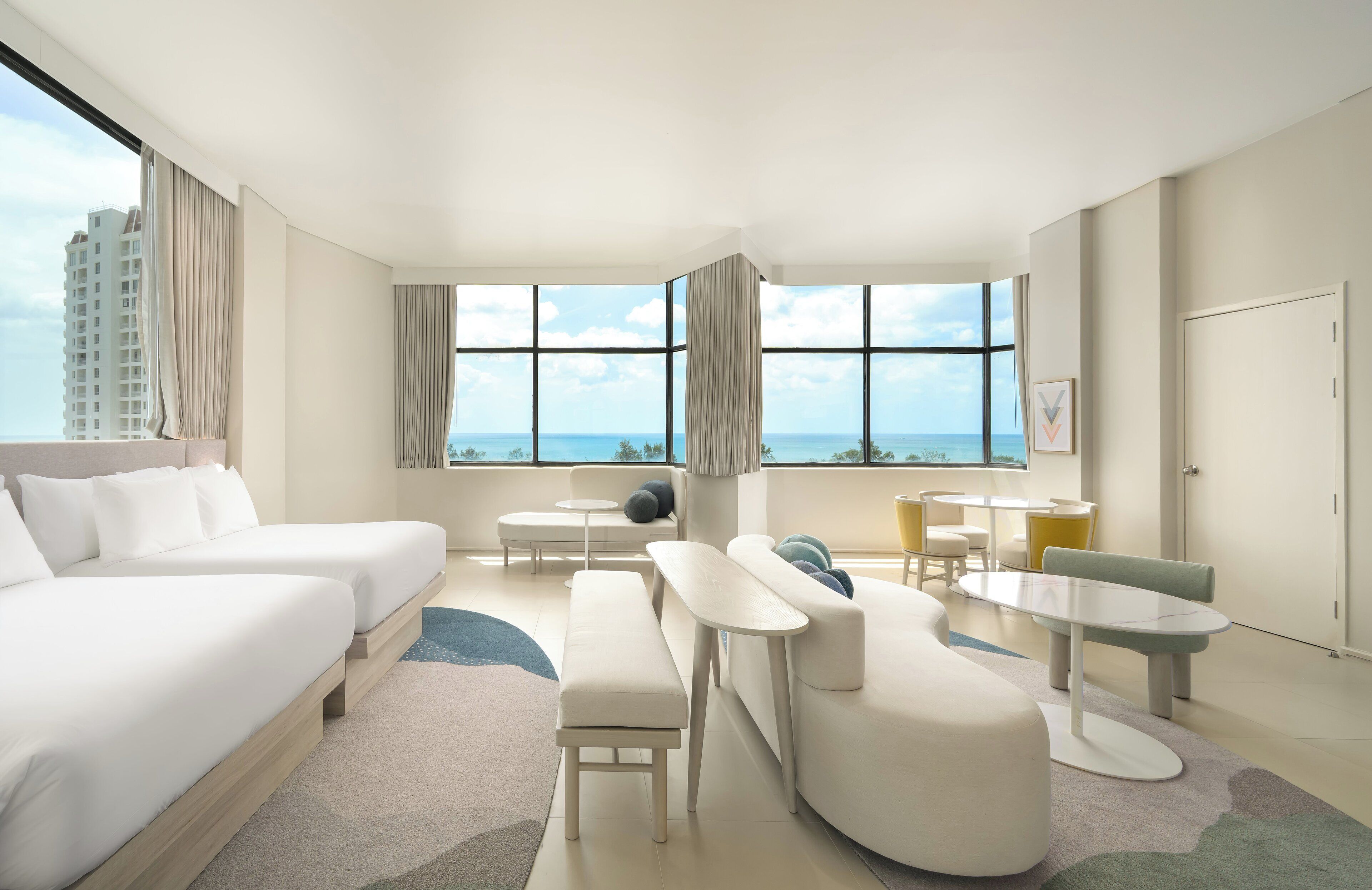 Minibar, in-room safe, desk, blackout drapes