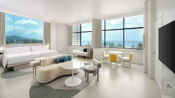 Minibar, in-room safe, desk, blackout curtains