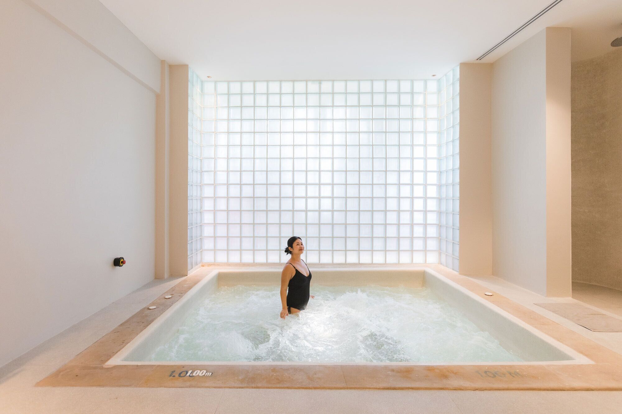 Bain à remous intérieur