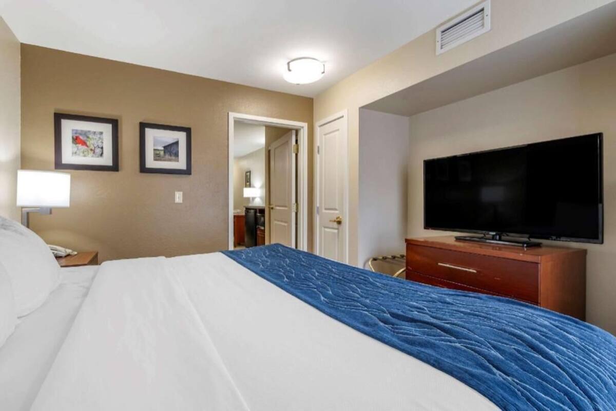 Premium bedding, in-room safe, desk, laptop workspace