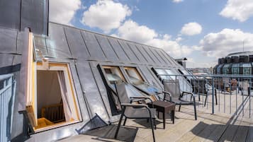 Superior maisonnette, terras (2 People) | Terras