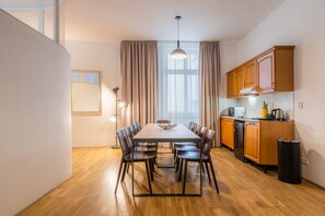 Private kitchen - EA ApartHotel Melantrich (Prague)
