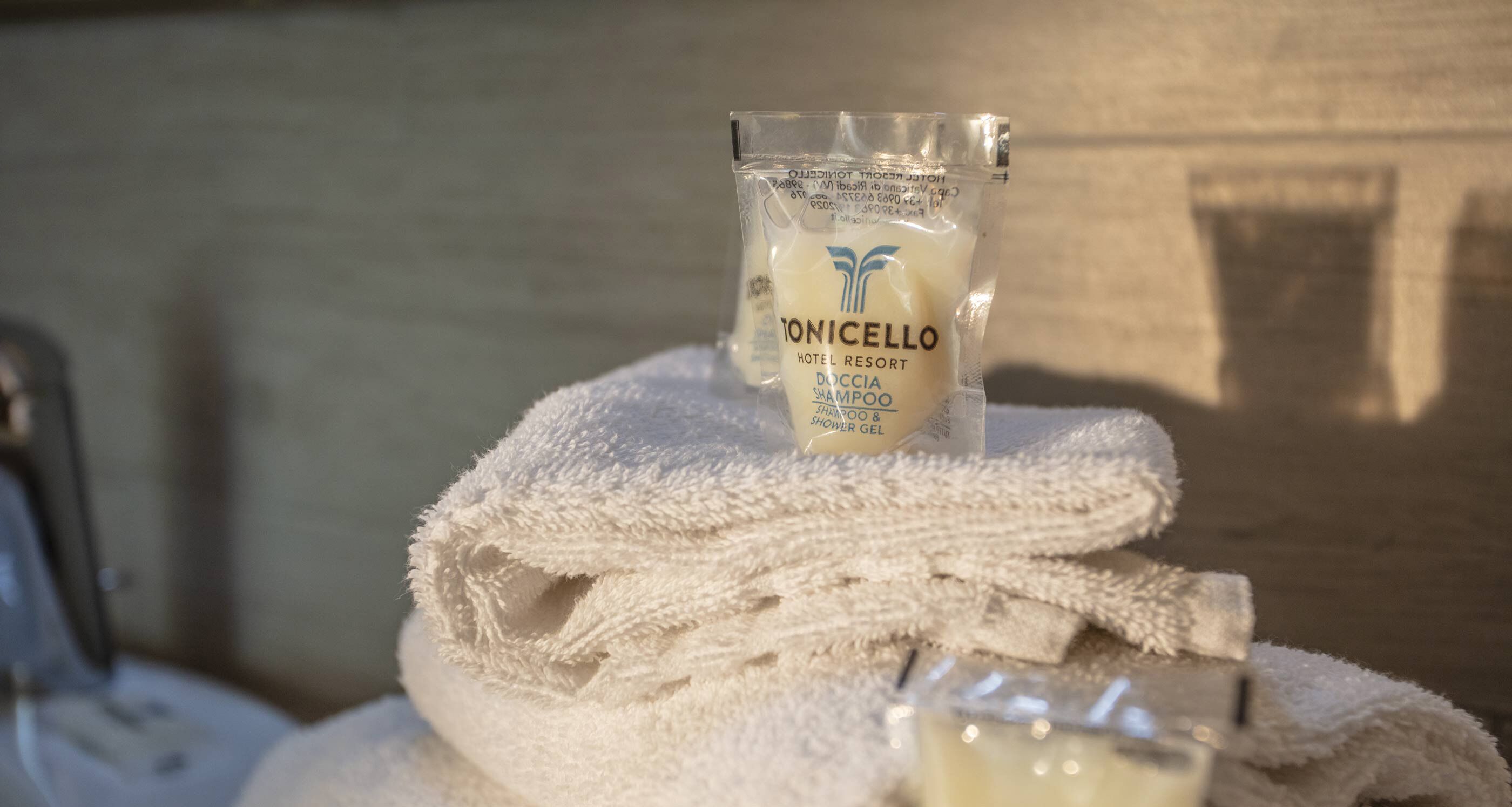 shower, free toiletries, slippers, bidet