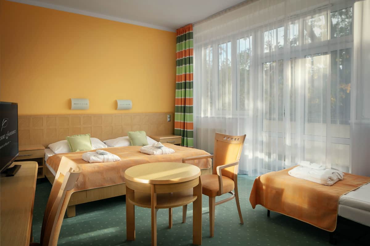 Minibar, Zimmersafe, Schreibtisch, schallisolierte Zimmer