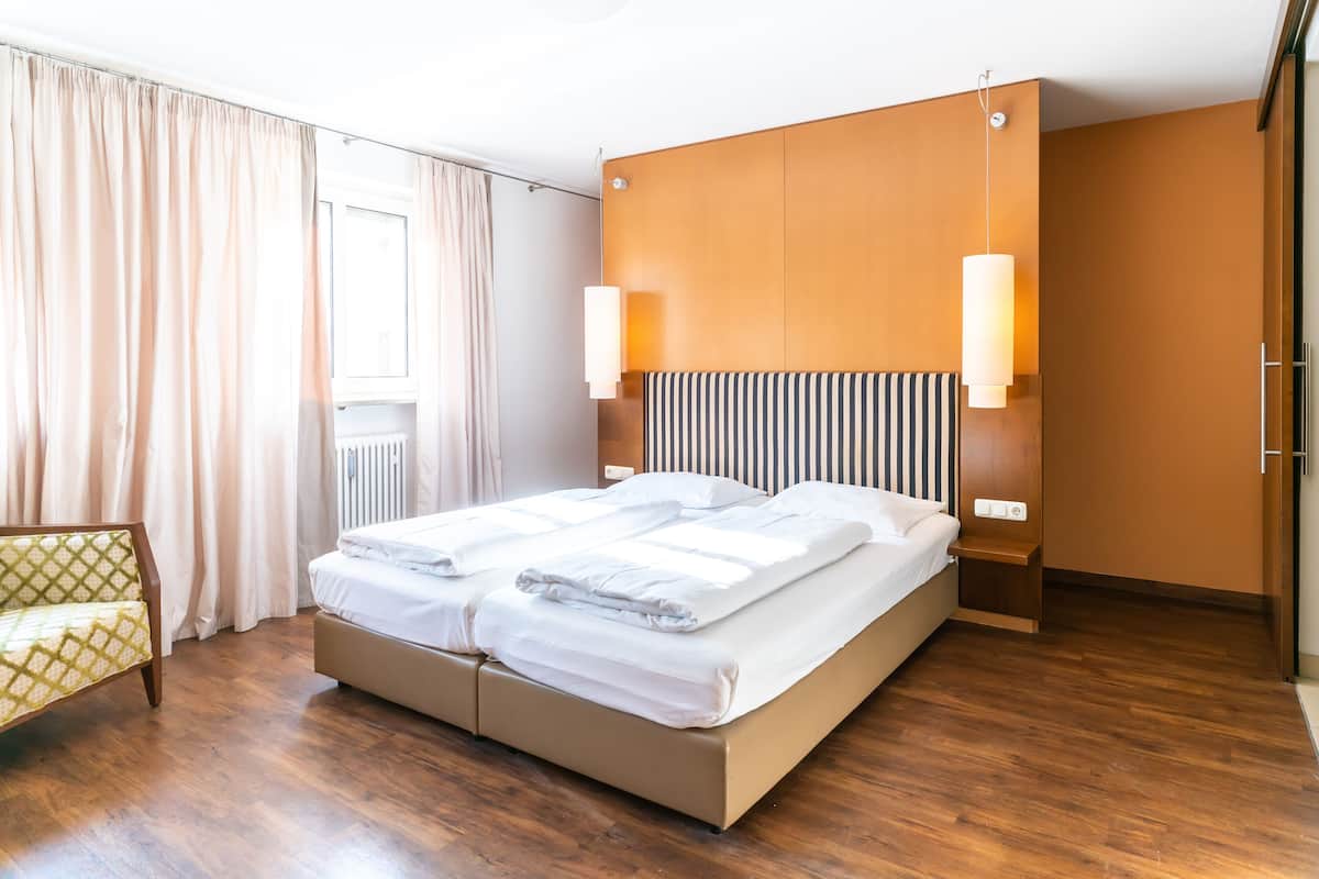 comfort triple room | living area | 20-inch tv with satellite channels, toys