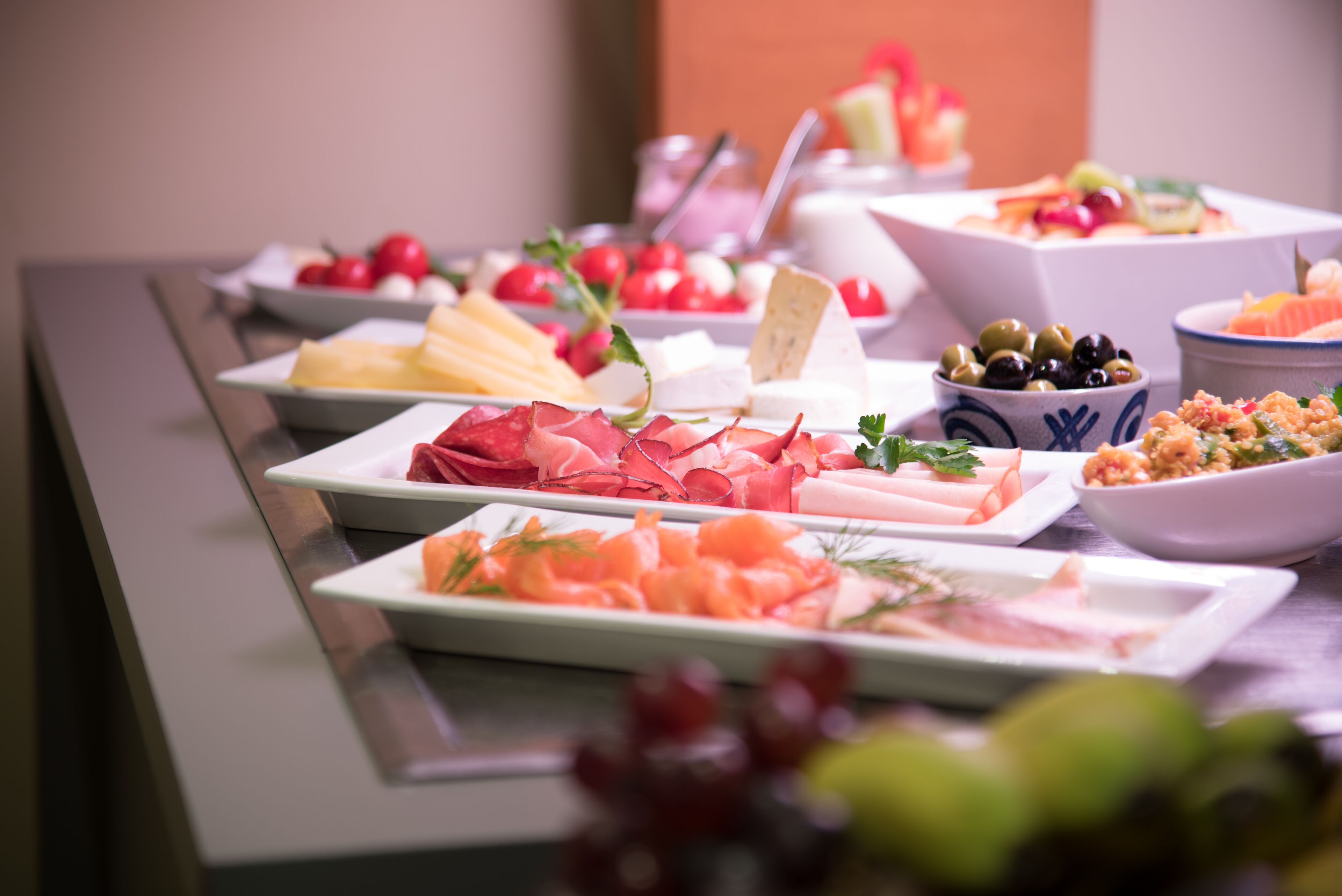 daily buffet breakfast (eur 18 per person)