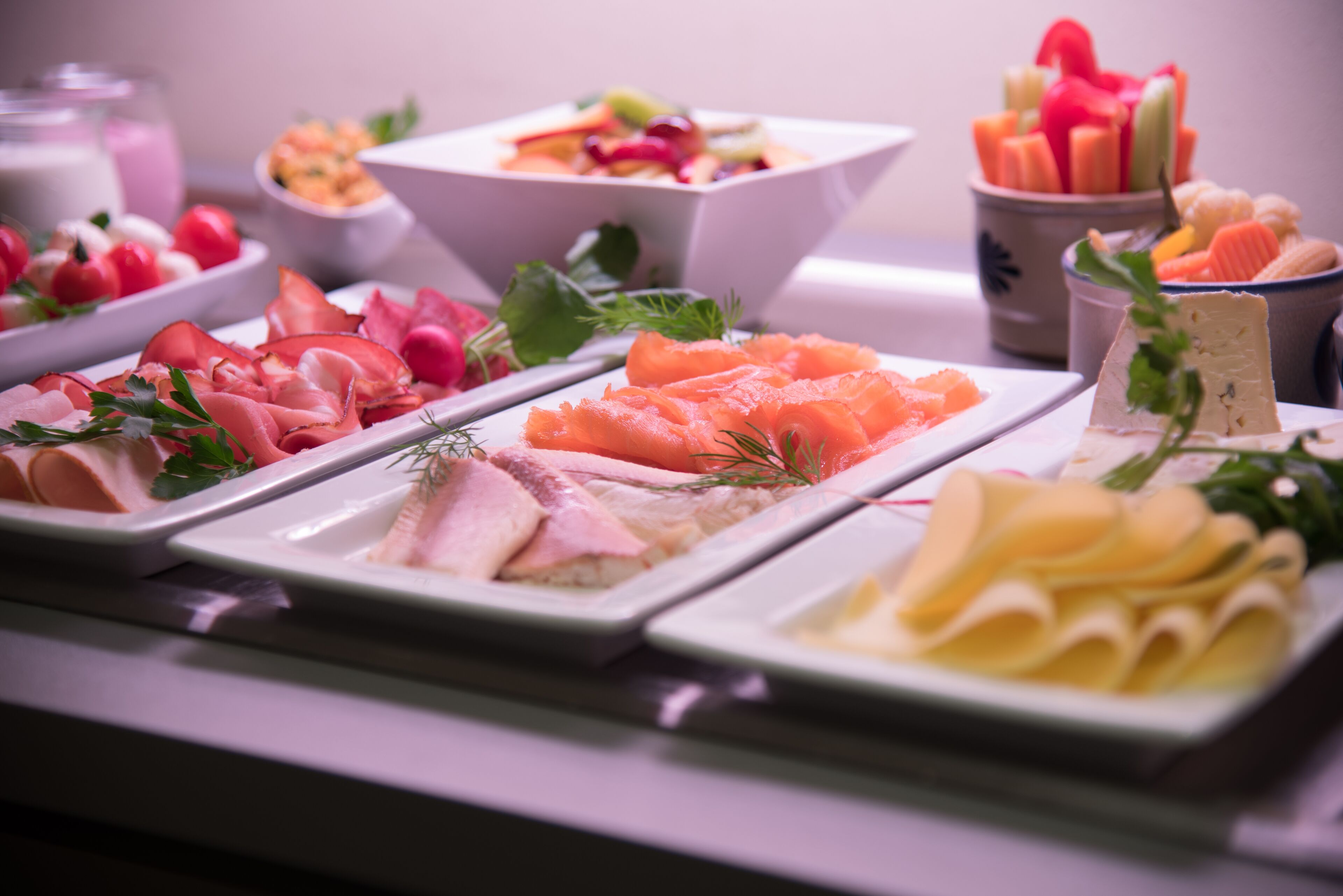 daily buffet breakfast (eur 18 per person)