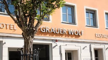 Façade de l’hébergement