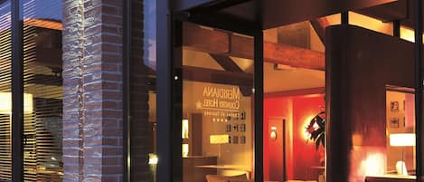 Fassade der Unterkunft