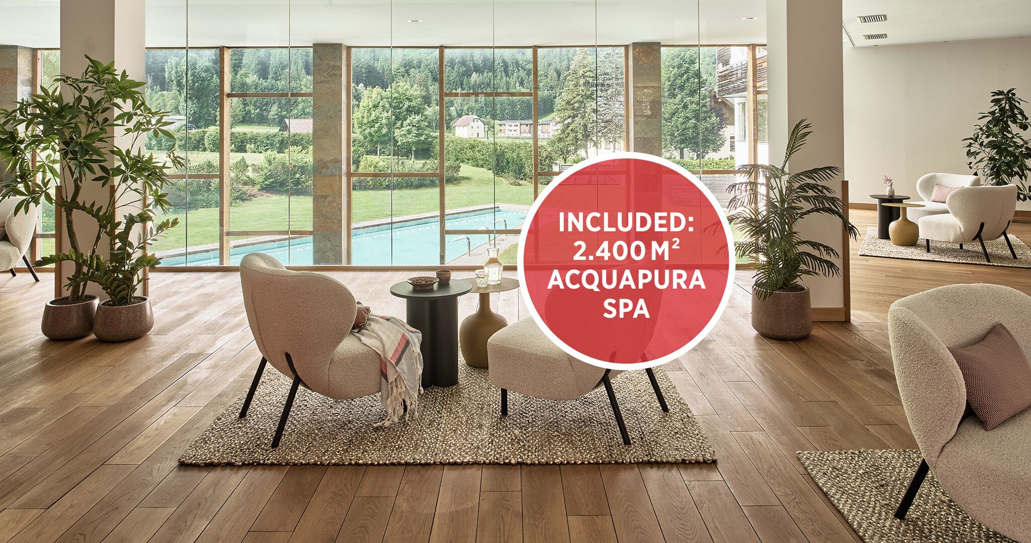 Couples treatment rooms, sauna, hot tub, steam room, body treatments