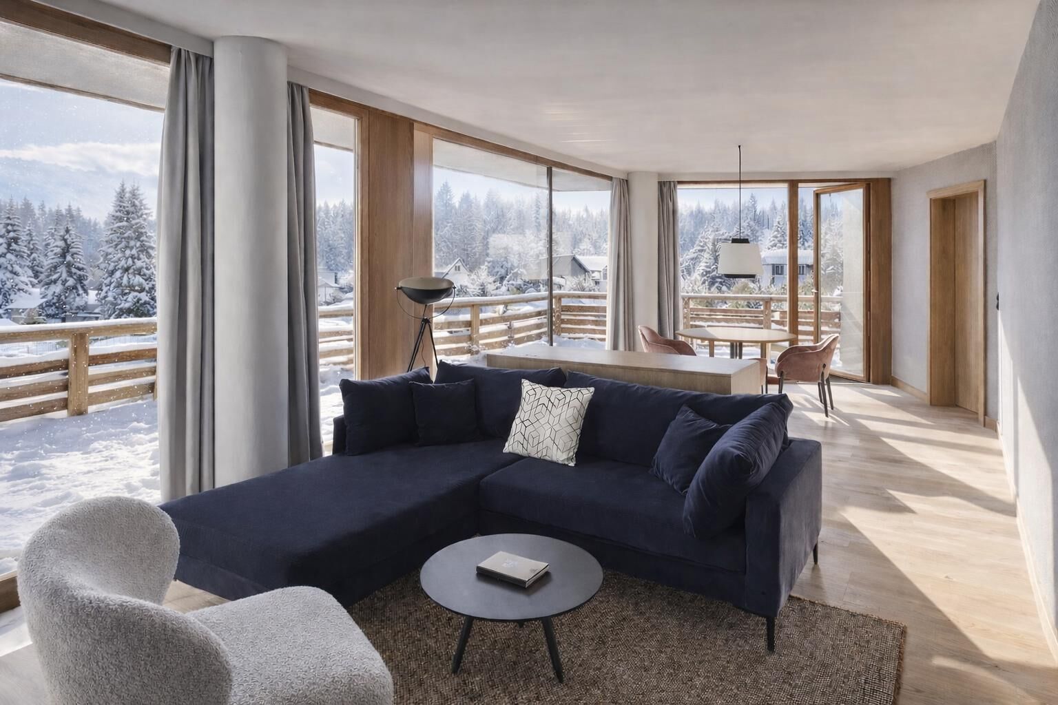 Minibar, in-room safe, desk, laptop workspace