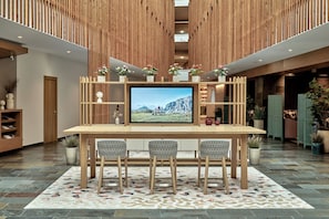 Sitzecke in der Lobby
