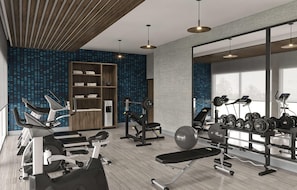 Fitness facility - La Quinta Inn & Suites by Wyndham Auburn (Auburn)