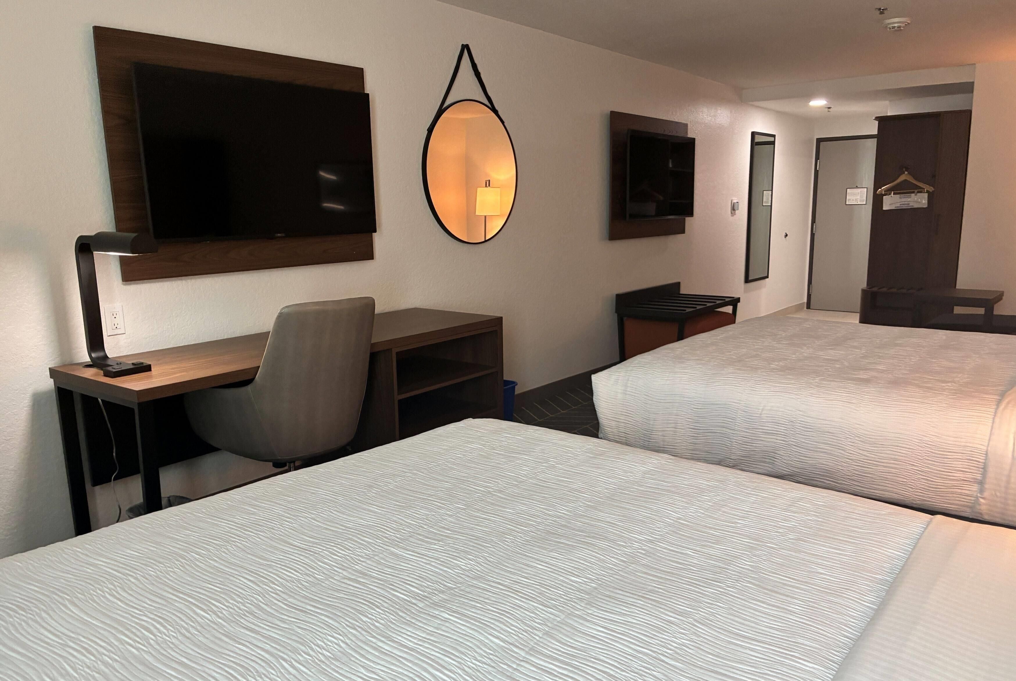 Desk, iron/ironing board, free cots/infant beds, free WiFi