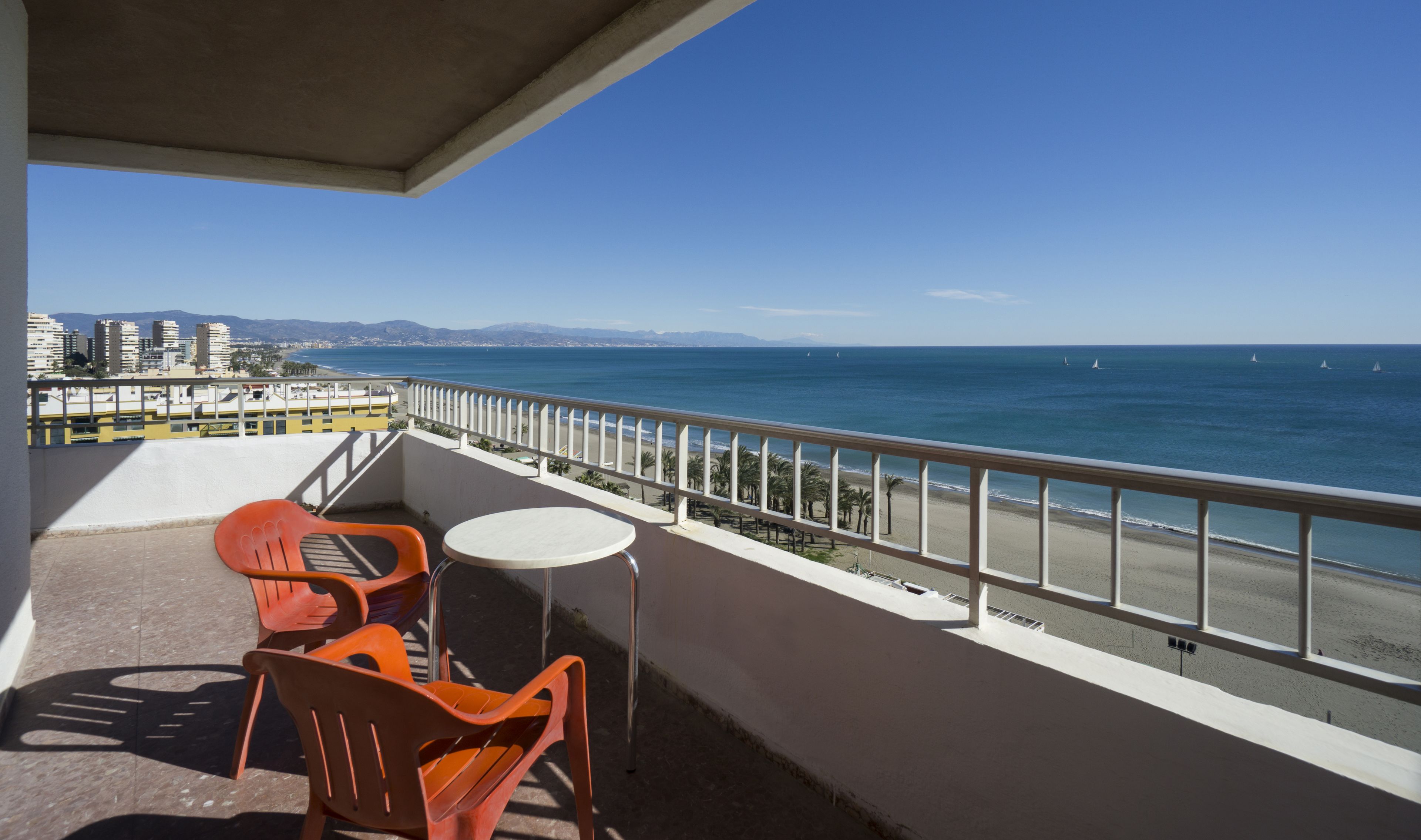 Uitzicht vanuit de kamer