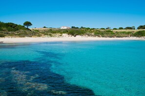Beach nearby, white sand