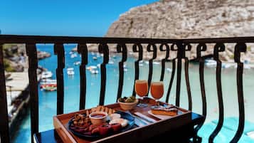 Standard Room, Sea View | Balcony view