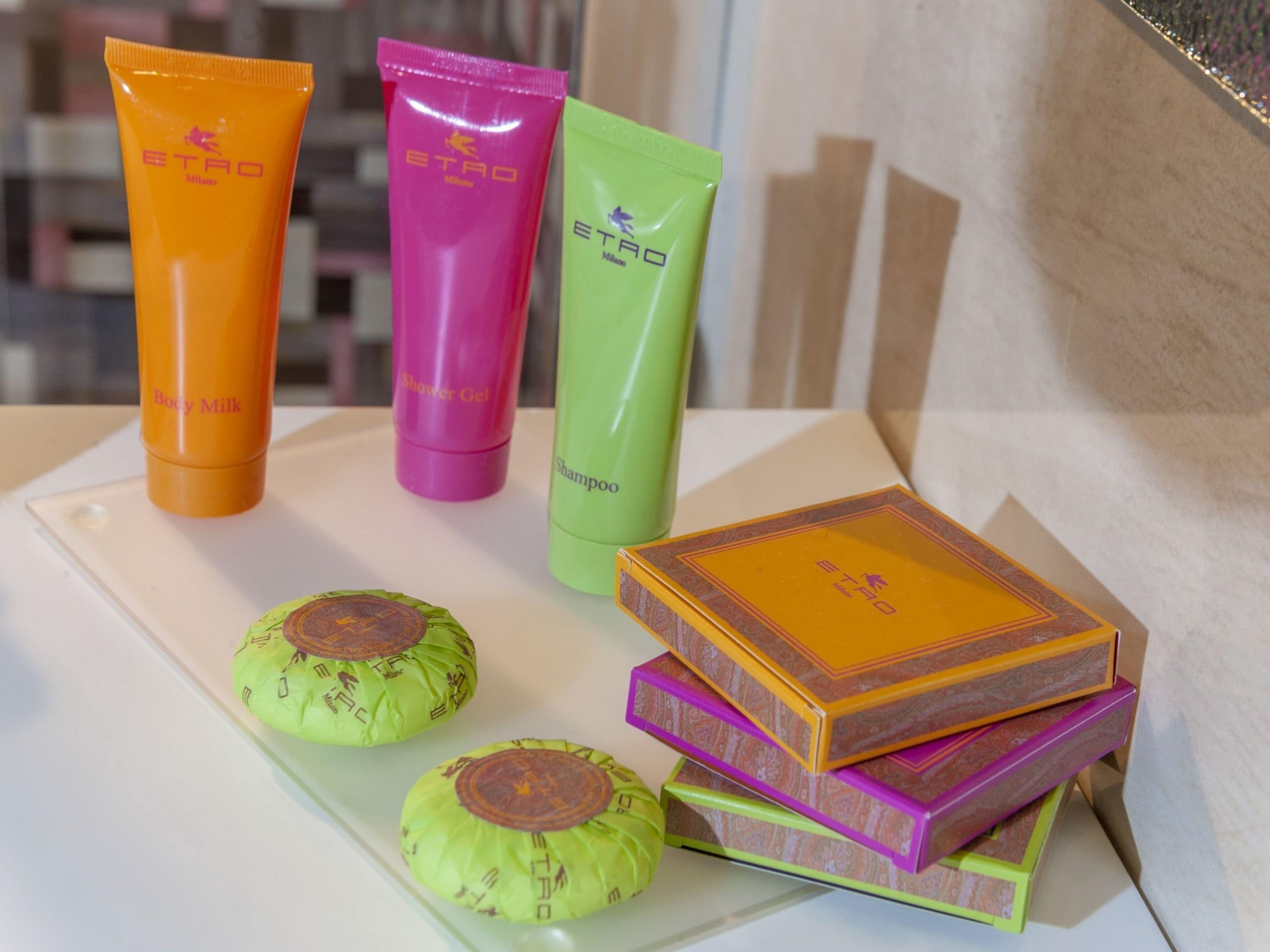 junior suite | bathroom | shower, designer toiletries, hair dryer, bidet