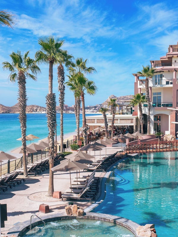 2 outdoor pools, pool umbrellas, sun loungers
