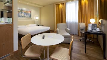 Suite, 1 King Bed (Living Area) | Minibar, in-room safe, individually decorated, individually furnished