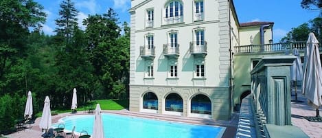 Udendørs pool, liggestole