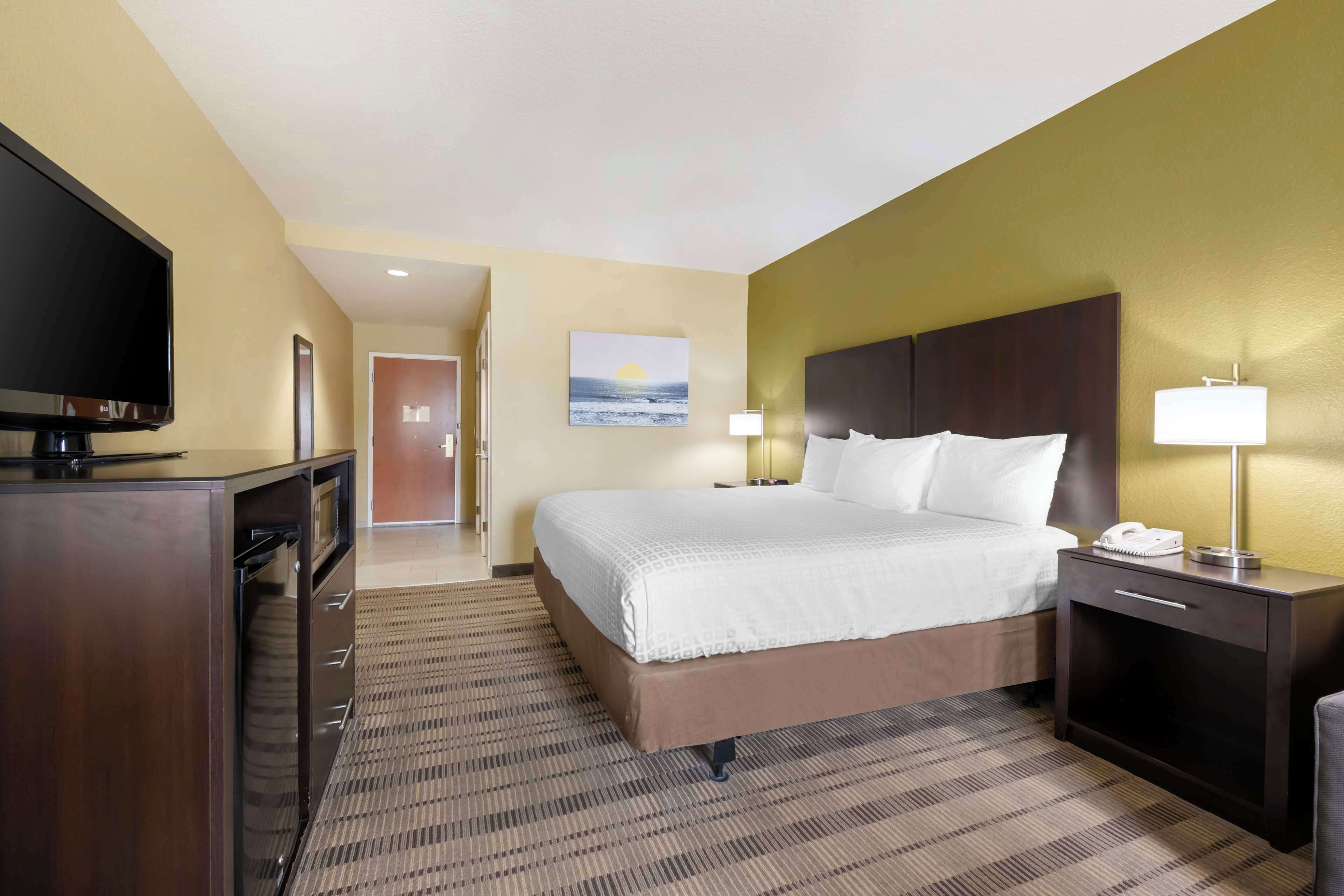 standard room, 1 king bed, accessible, non smoking (with sofabed) | desk, laptop workspace, iron/ironing board, free cots/infant beds